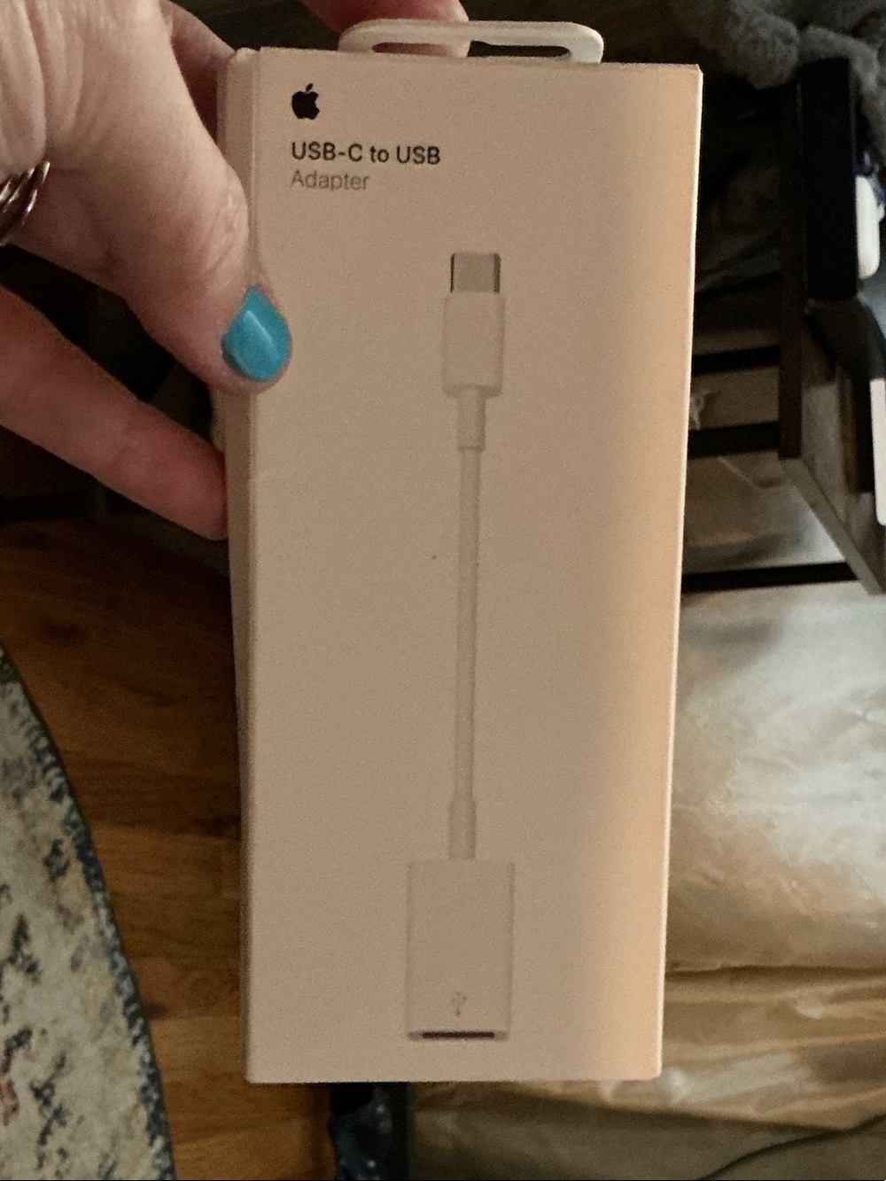 Apple USB-C to USB Adapter - White brand new open box